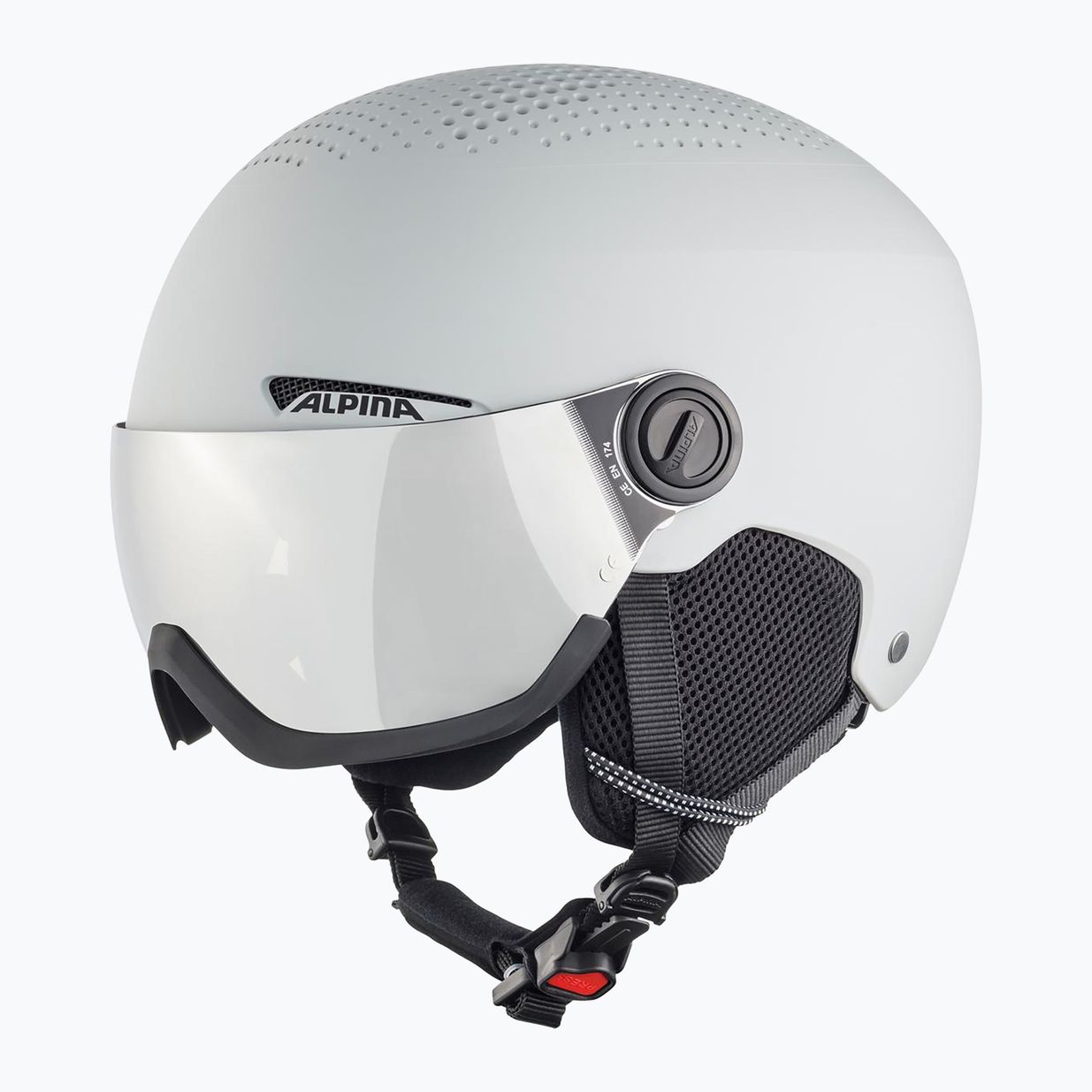 Skihelm Alpina Arber Visor Q Lite grau matt 6