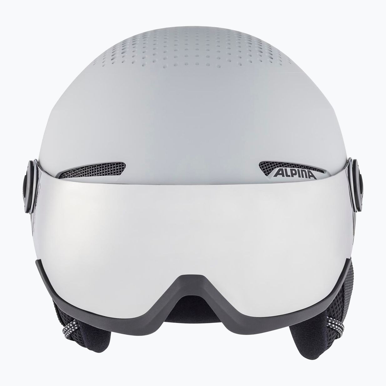 Skihelm Alpina Arber Visor Q Lite grau matt 7