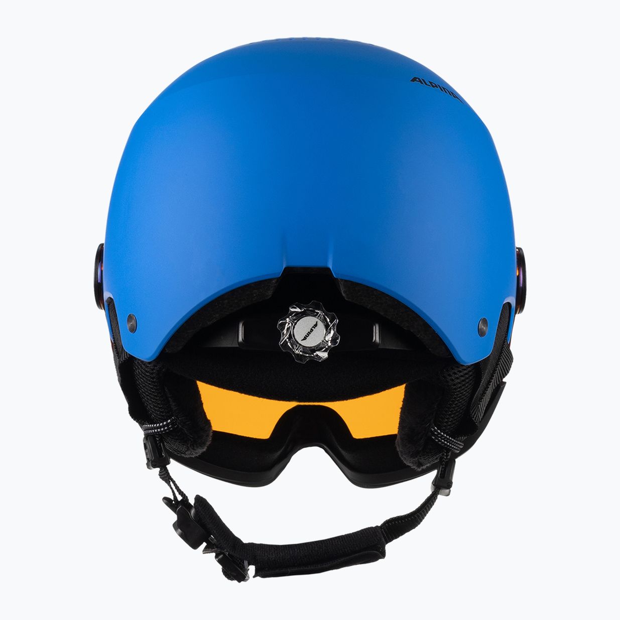 Skihelme für Kinder Alpina Zupo Visor Q-Lite blue matt 3