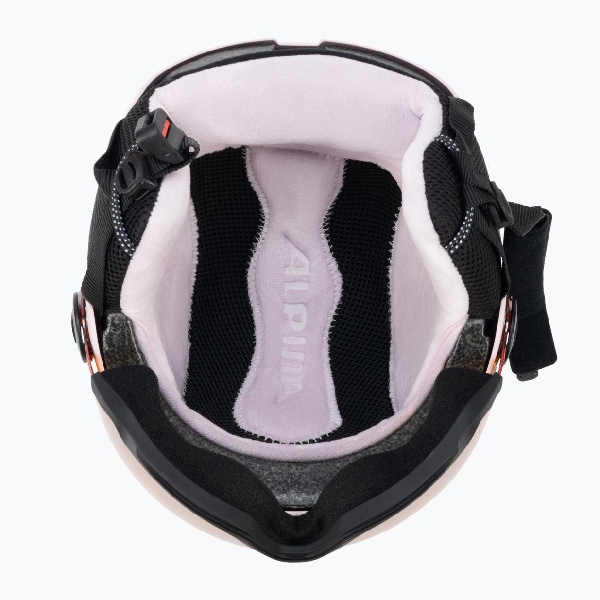 Skihelme für Kinder Alpina Zupo Visor Q-Lite rose matt 5