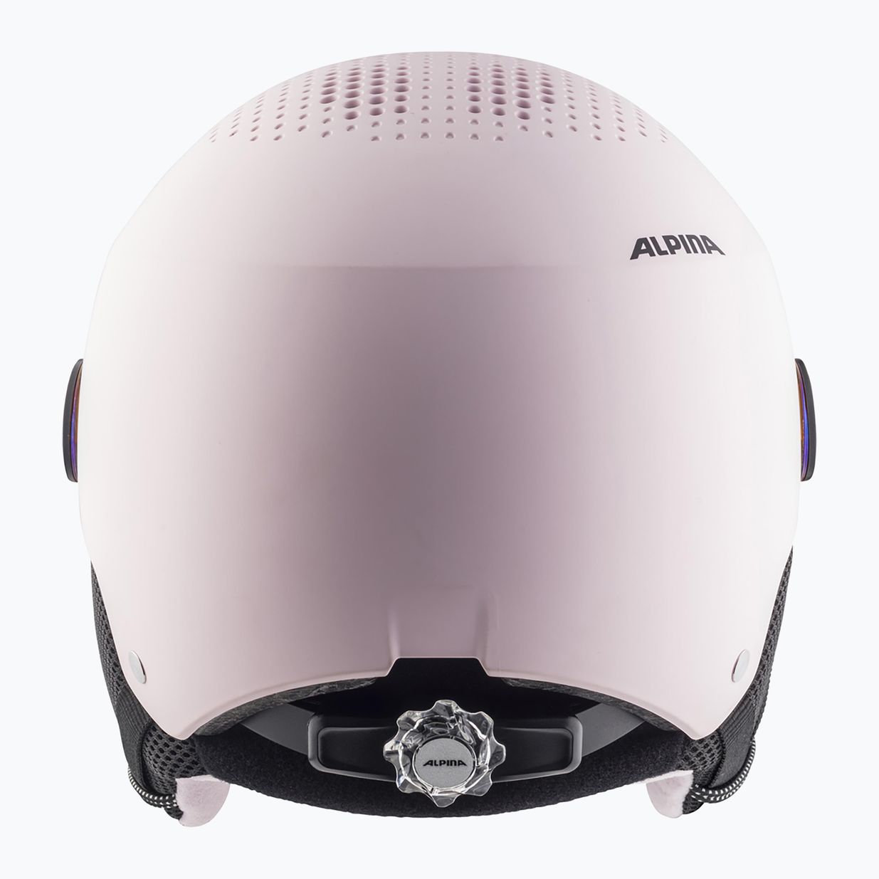 Skihelme für Kinder Alpina Zupo Visor Q-Lite rose matt 12