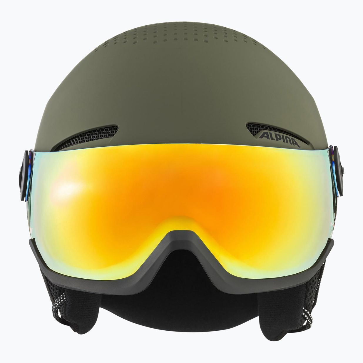 Alpina Arber Visor Q Lite Skihelm oliv matt 7