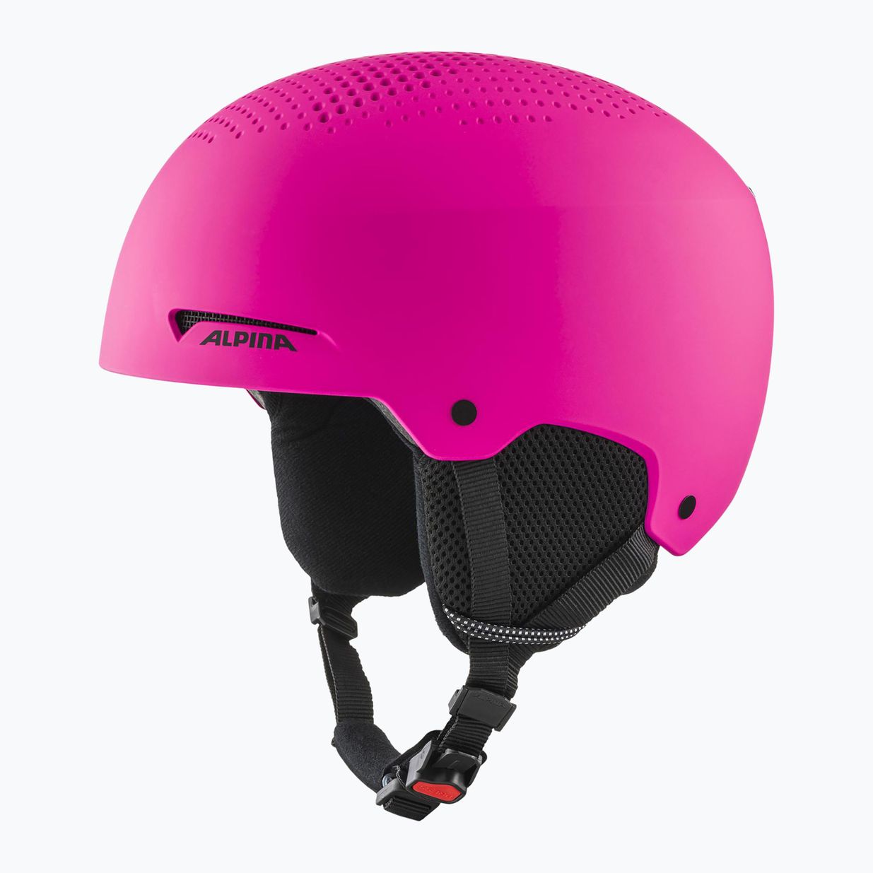 Alpina Kinderskihelm Zupo rosa matt