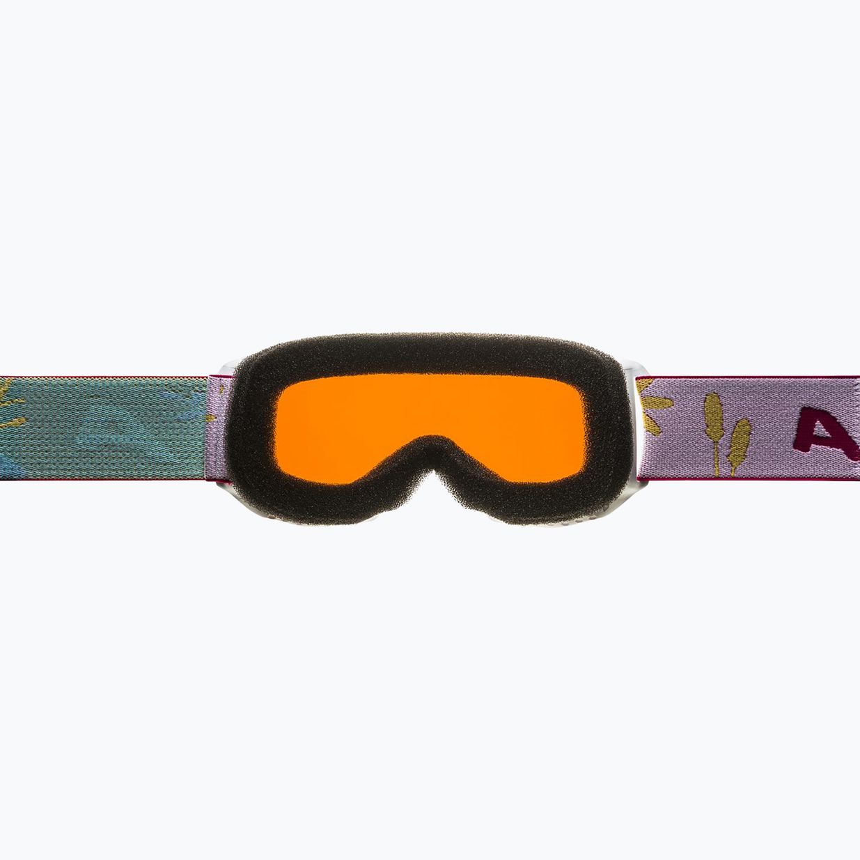 Alpina Kinderskibrille Piney weiß/ blumenmatt/ orange 3