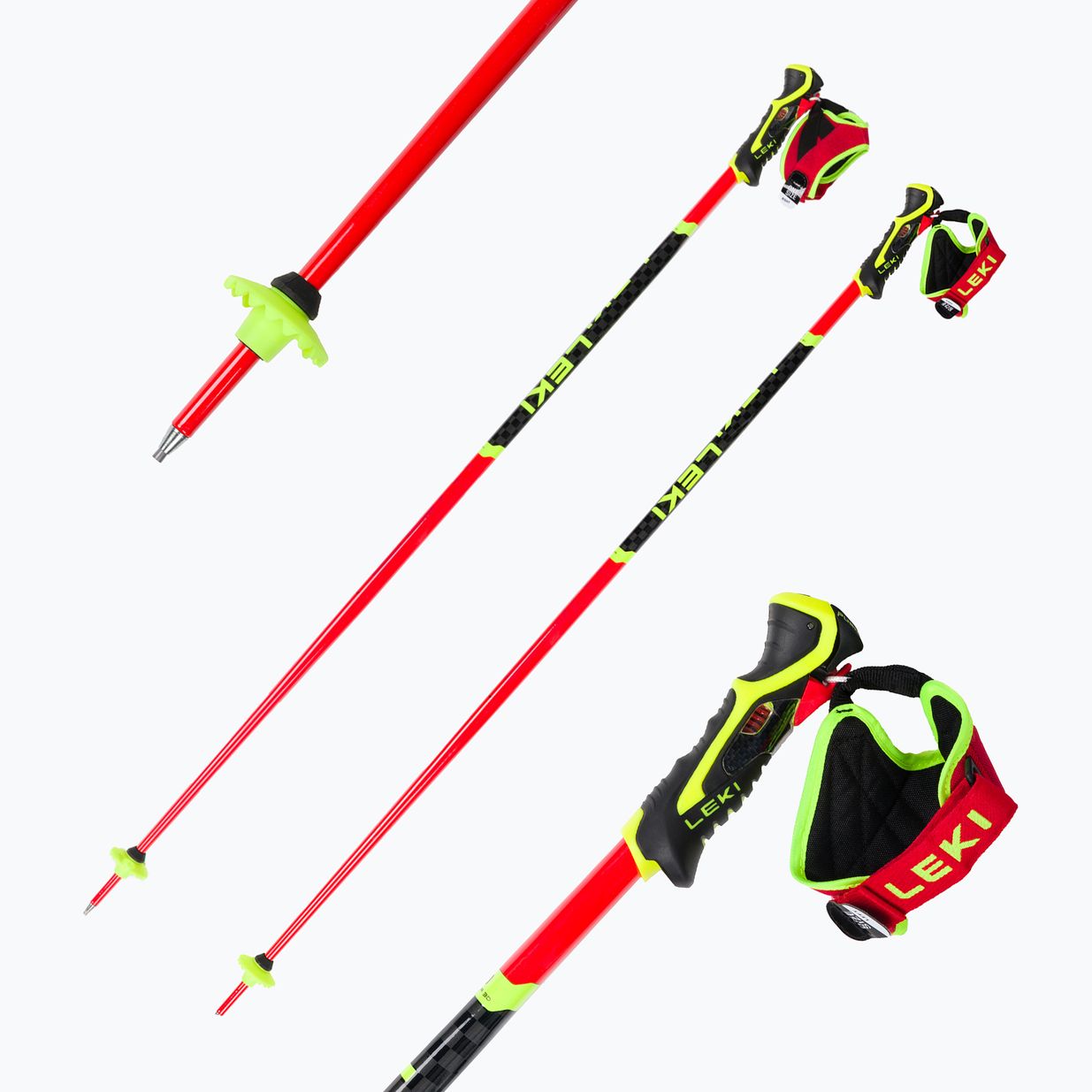 LEKI WCR SL 3D Skistöcke rot 65267481115 7