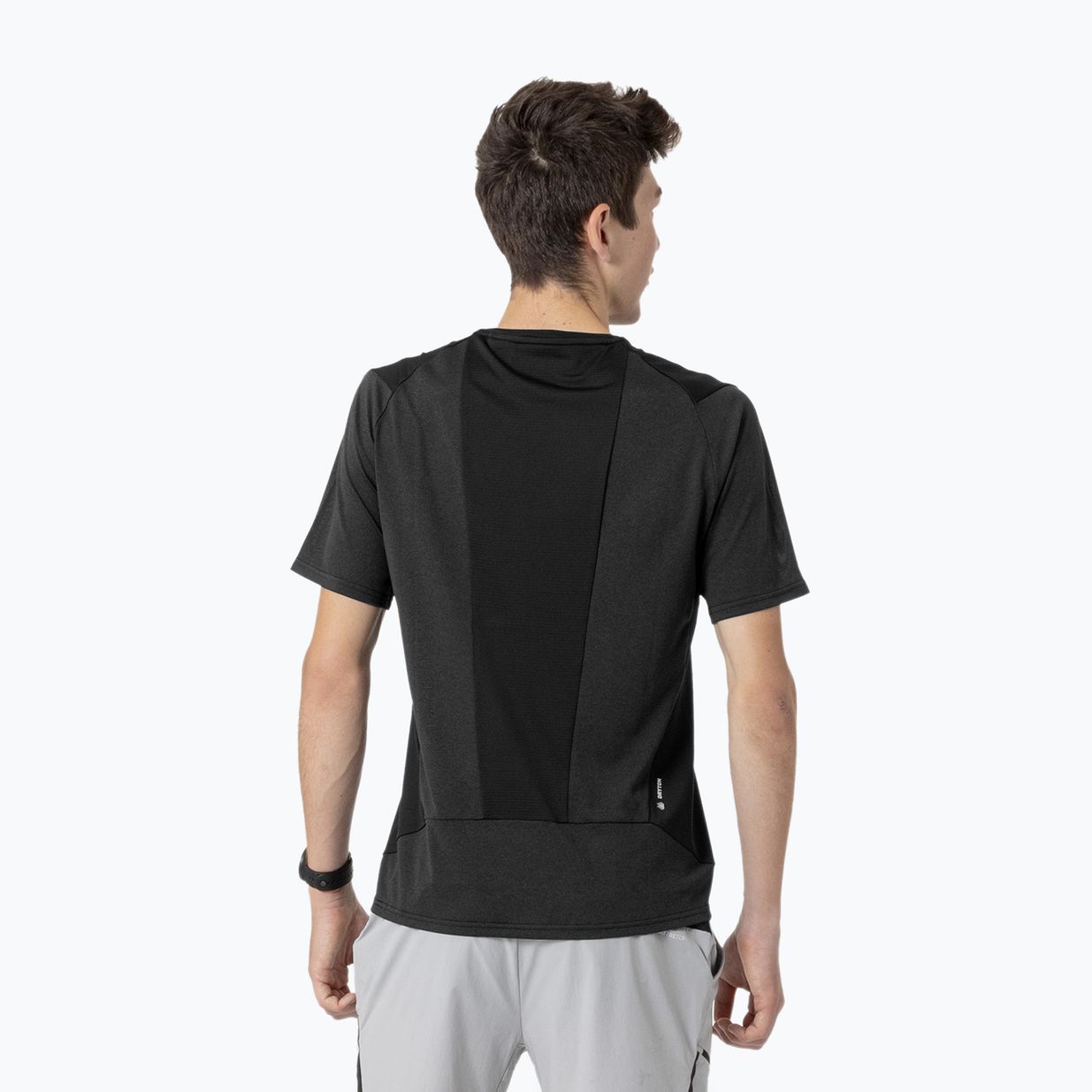 Herren Salewa Pedroc Dry Mesh T-shirt schwarz aus 4