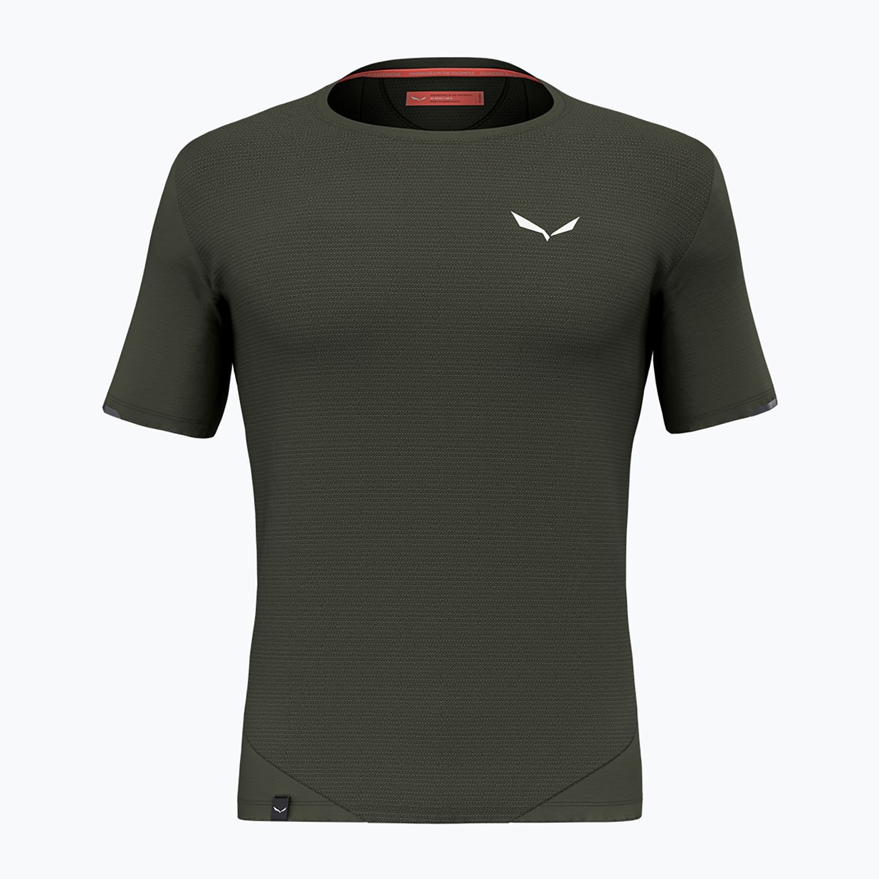 Herren Salewa Pedroc Dry Mesh T-shirt dunkel oliv