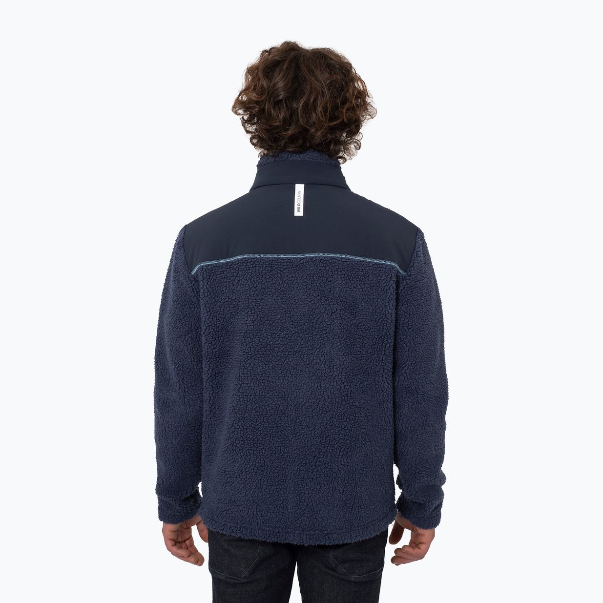 Wild Country Spotter Fleece-Sweatshirt für Männer aus dunklem Denim 2