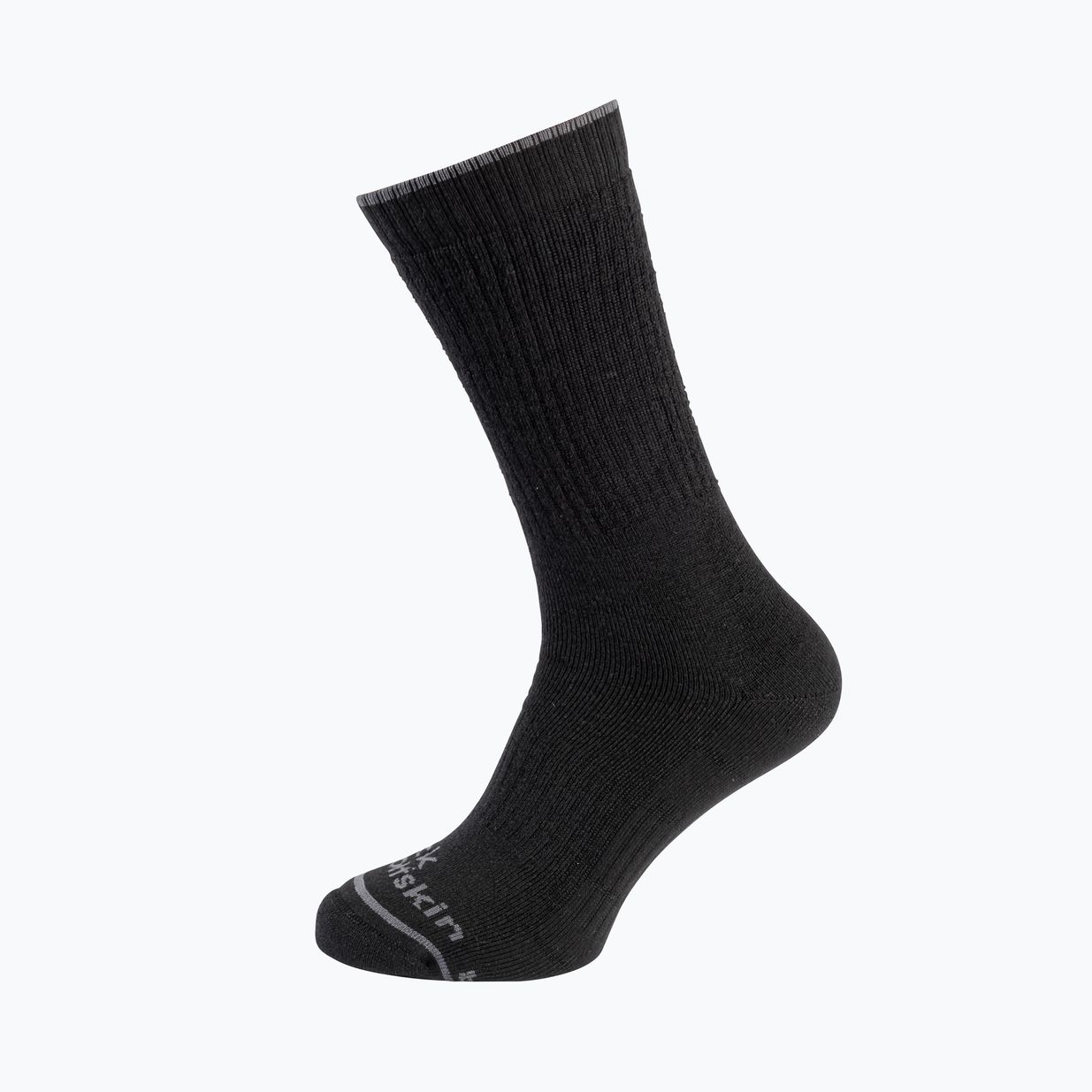 Jack Wolfskin Trek Merino CL C Trekkingsocken schwarz 4