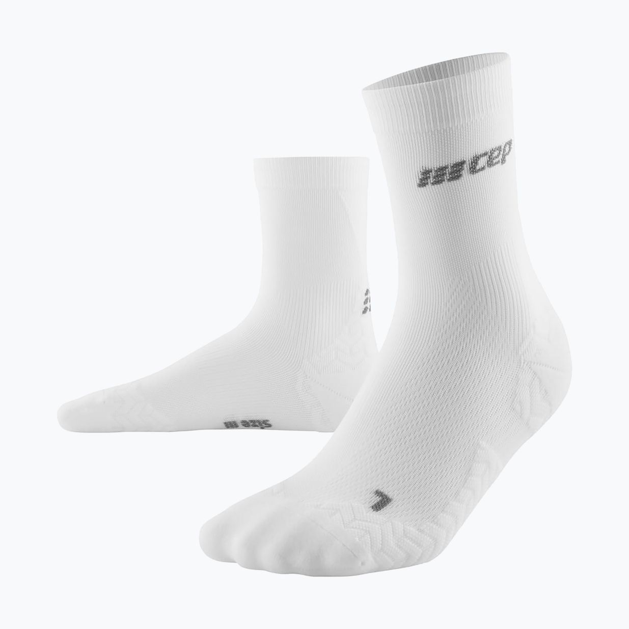 CEP Women's Compression Socks Ultralight Mid Cut weiß 2