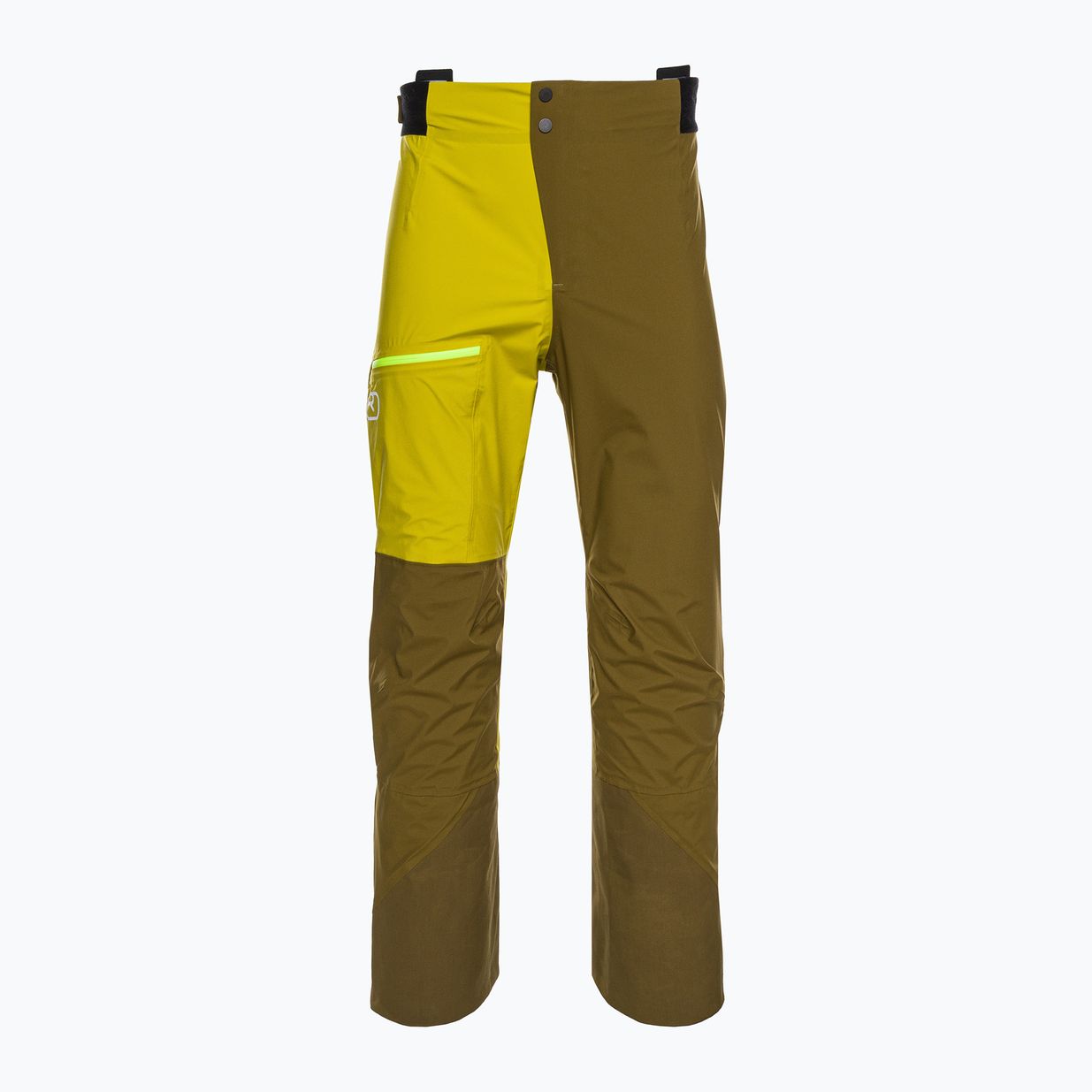 Herren Ortovox 3L Ortler Skihose grün 7071800006