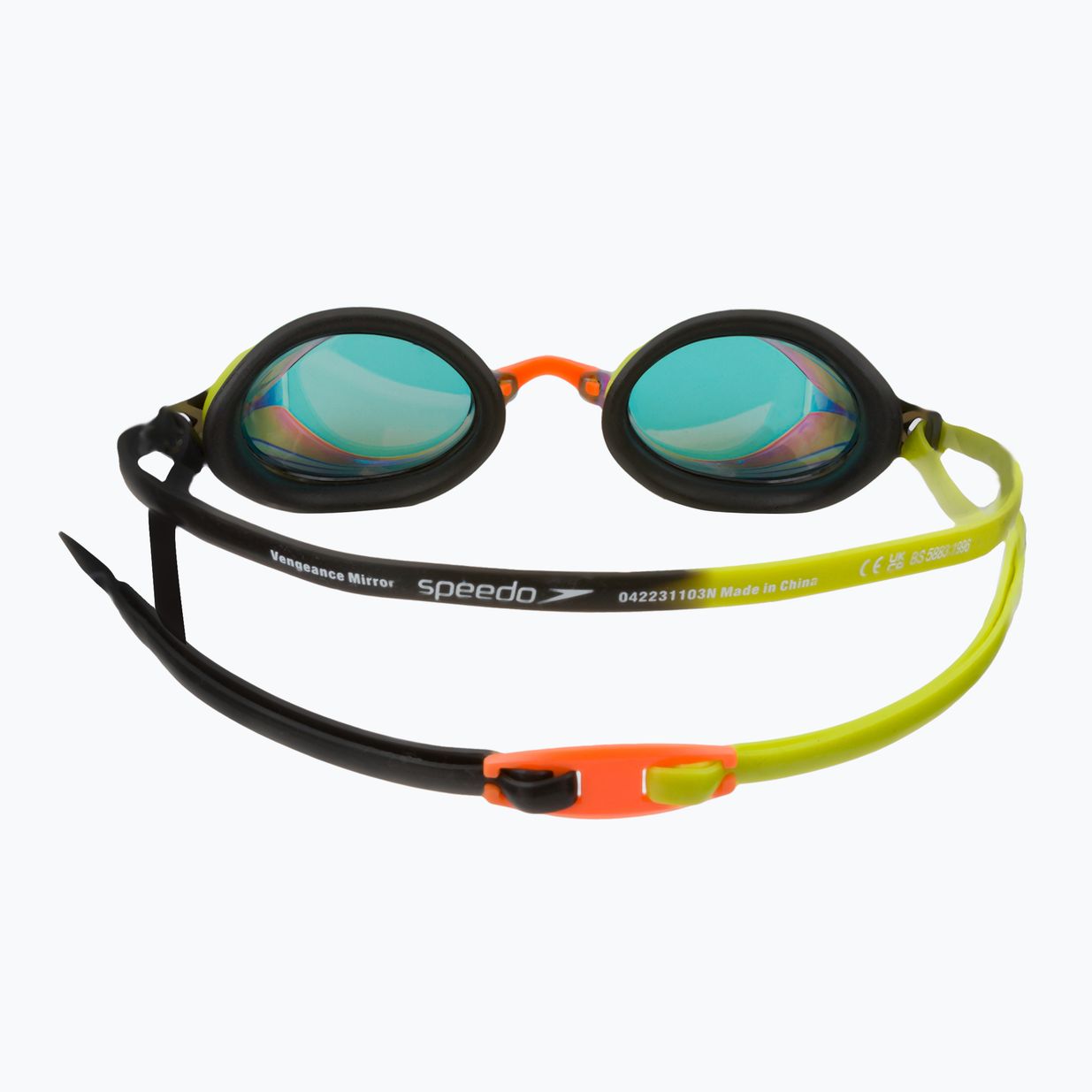 Schwimmbrille Speedo Vengeance Mirror schwarz-grün 8-11324 4