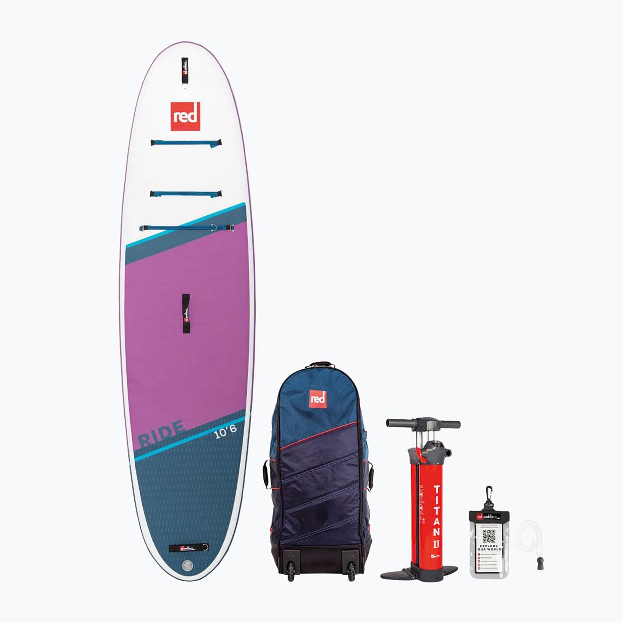 SUP Brett Red Paddle Co Ride 10'6" lila