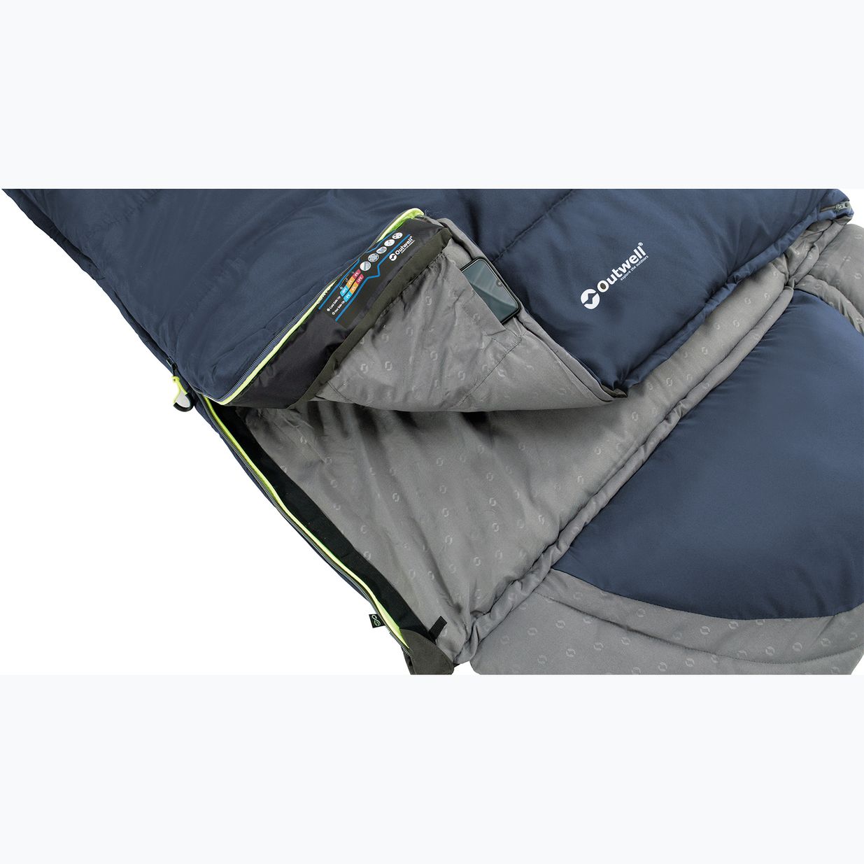 Outwell Contour Lux tiefblau Schlafsack 3