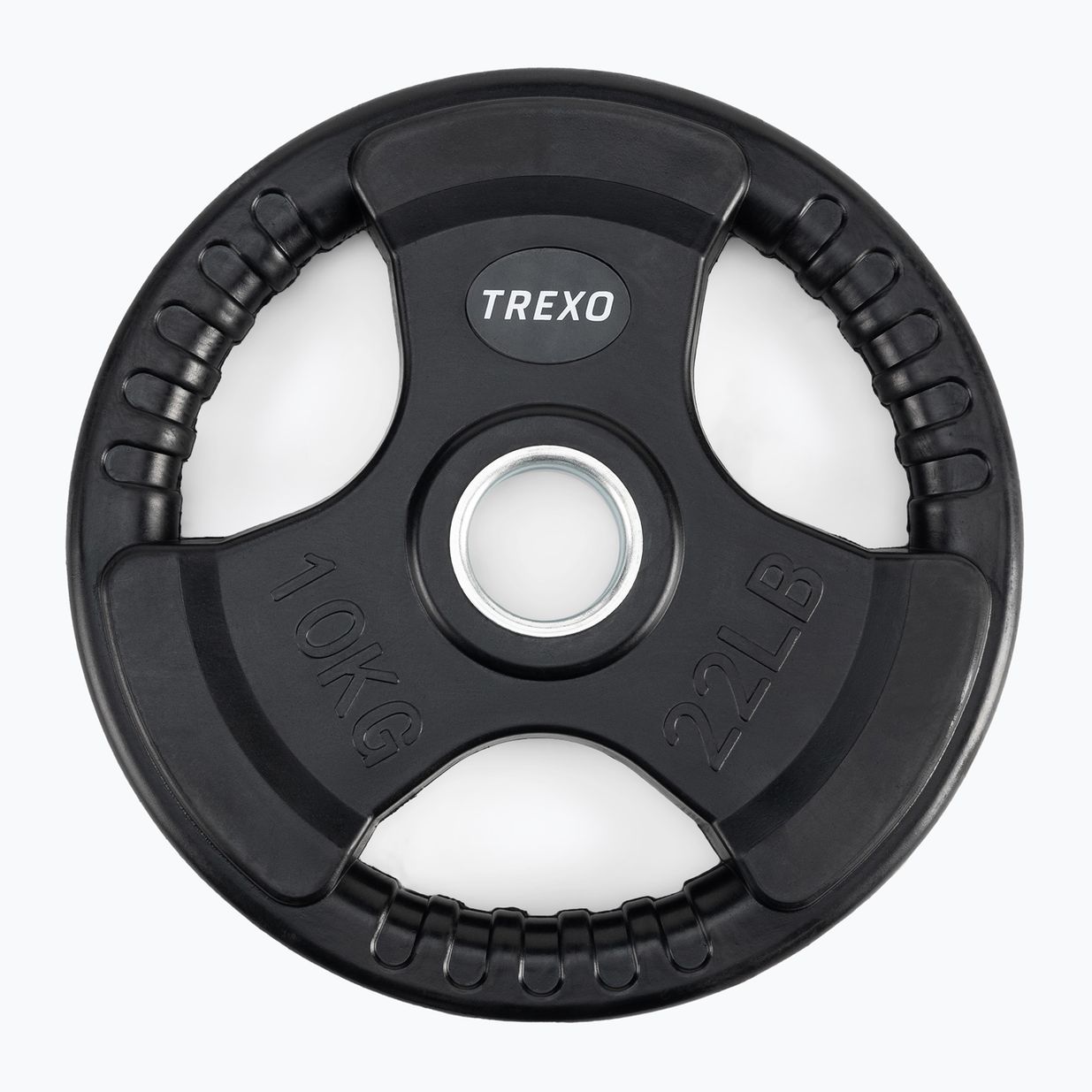 Hantelscheibe TREXO czarne RW10 10 kg 2