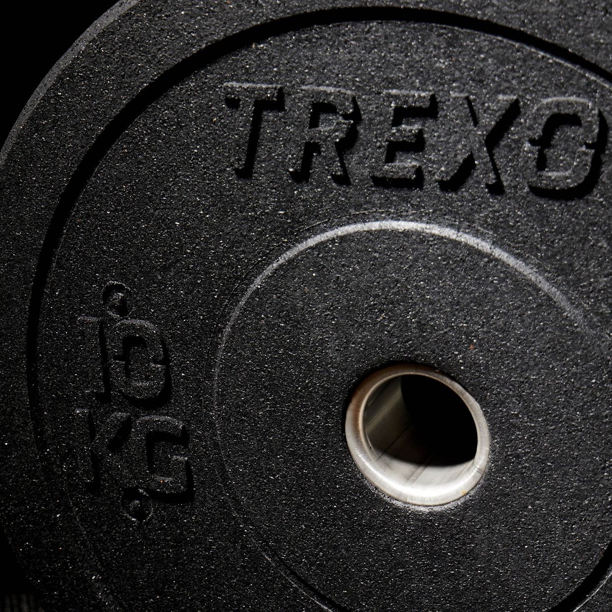 Hantelscheibe olimpijskie TREXO schwarz TRX-BMP1 1 kg 6