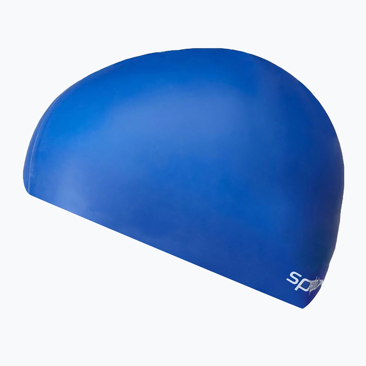 Speedo Plain Flat Silikon Kinder Badekappe blau 8-709931959 2