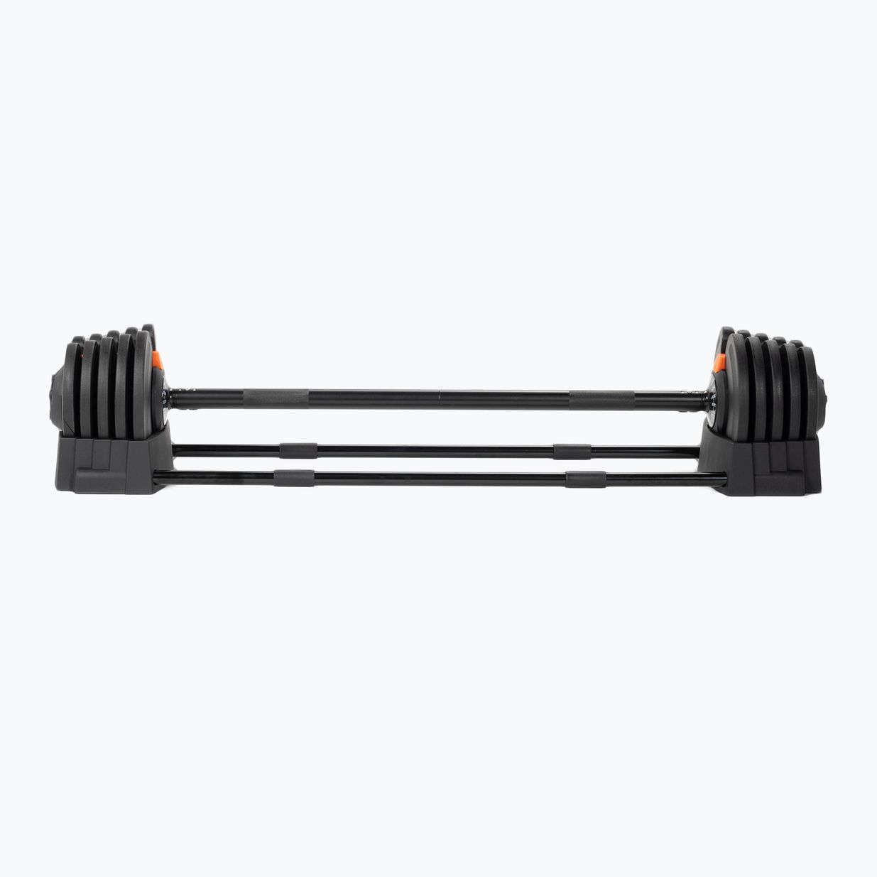 Kurzhantel/ Langhantel 2in1 TREXO TRX-ABD40 1-40 kg schwarz/orange 12