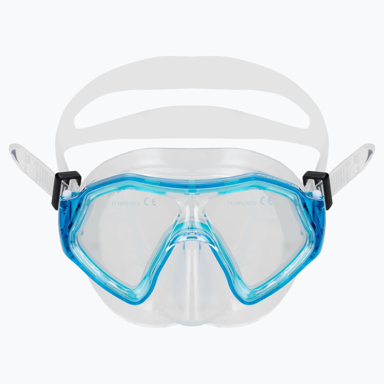 AQUASTIC Shelly Kinderschnorchelset Maske + Schnorchel hellblau 3