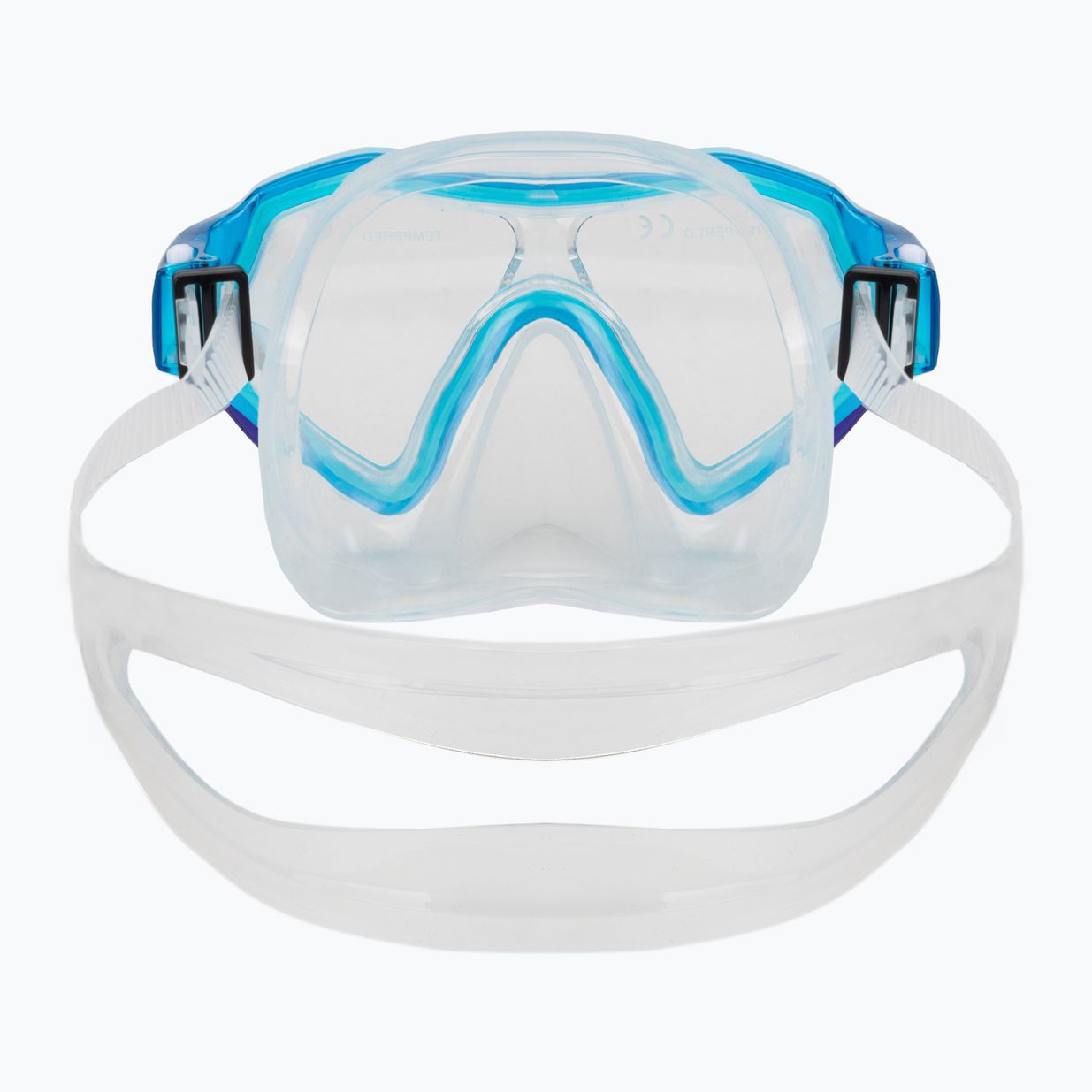 AQUASTIC Shelly Kinderschnorchelset Maske + Schnorchel hellblau 4