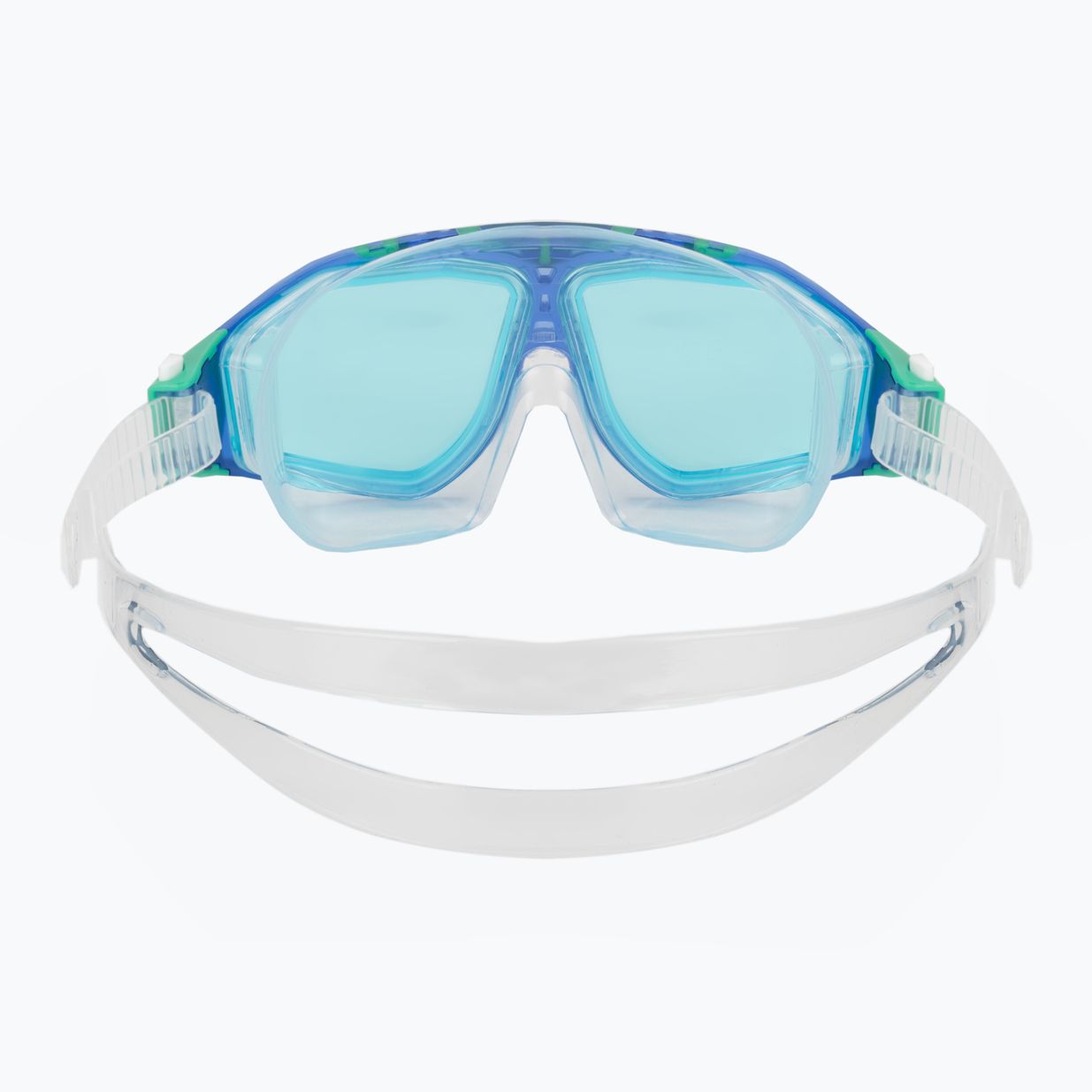 Kinderschwimmmaske AQUASTIC Mako Jr blau 4