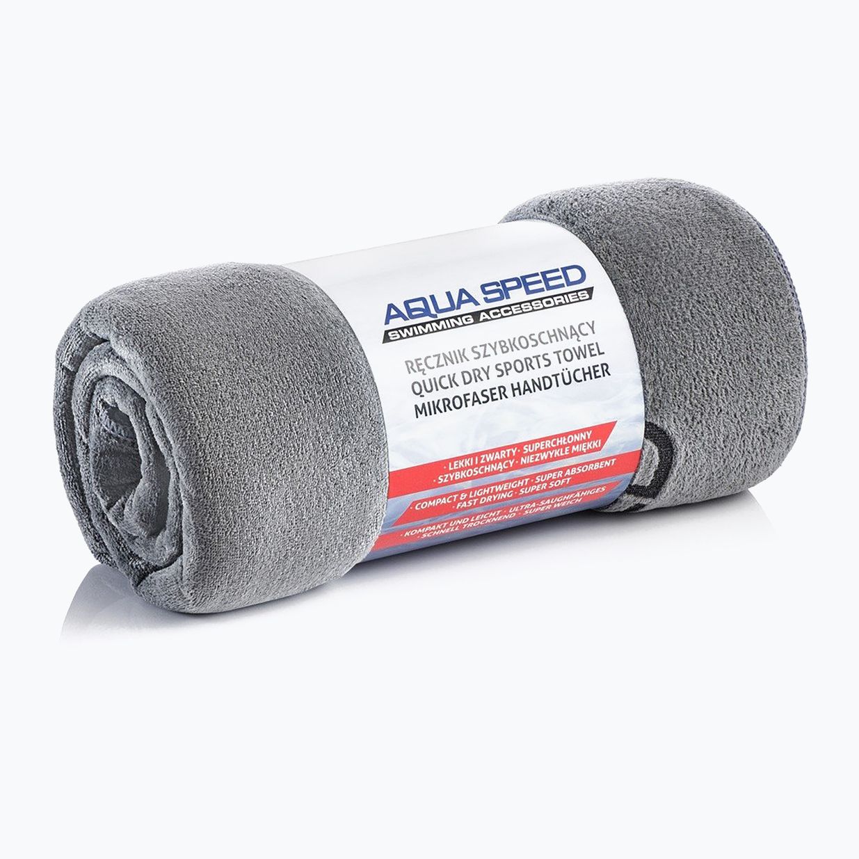 AQUA-SPEED Dry Soft Handtuch grau 156 5