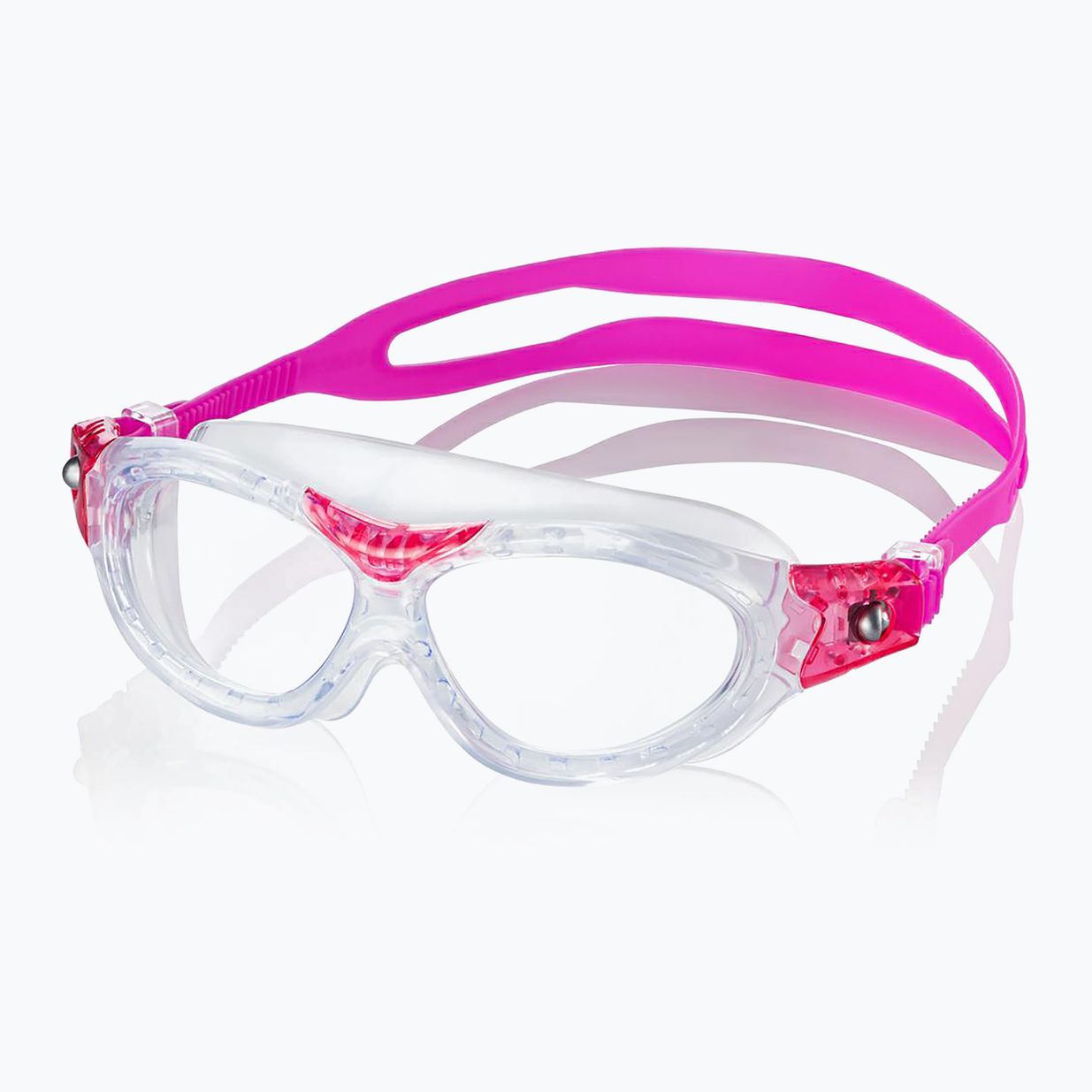 AQUA-SPEED Marin Kid transparent/rosa Kinderschwimmmaske