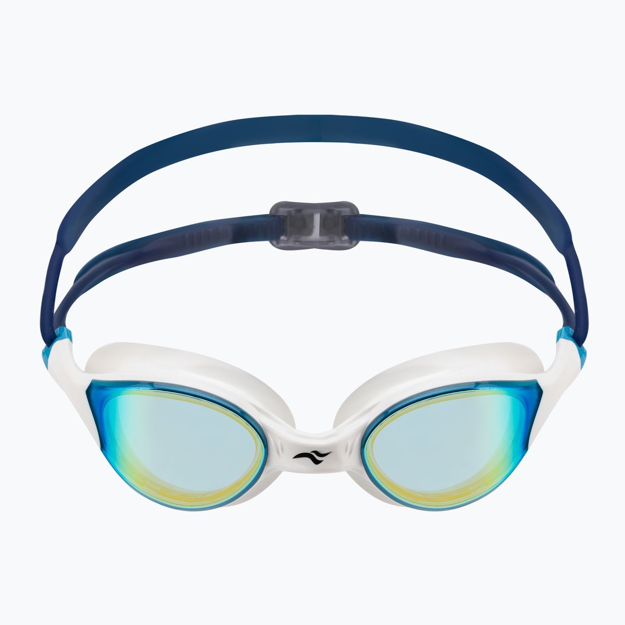 Schwimmbrille AQUA-SPEED Vortex Mirror weiß-blau 8882 2