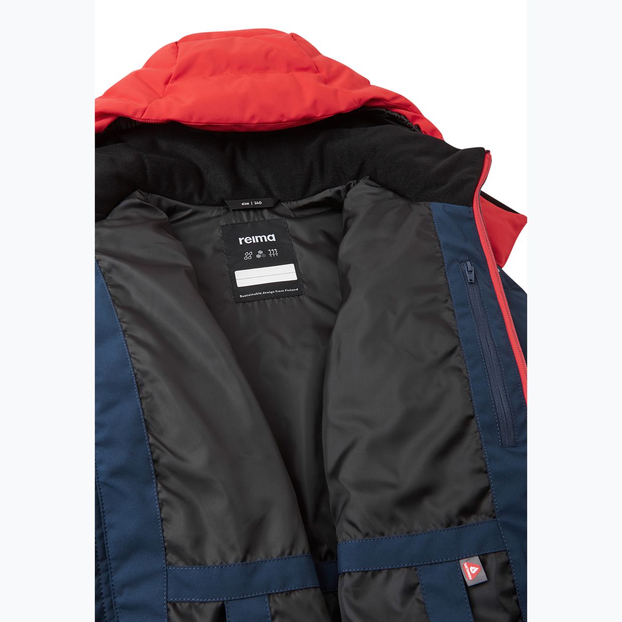 Skijacke Kinder Reima Luppo navy 6