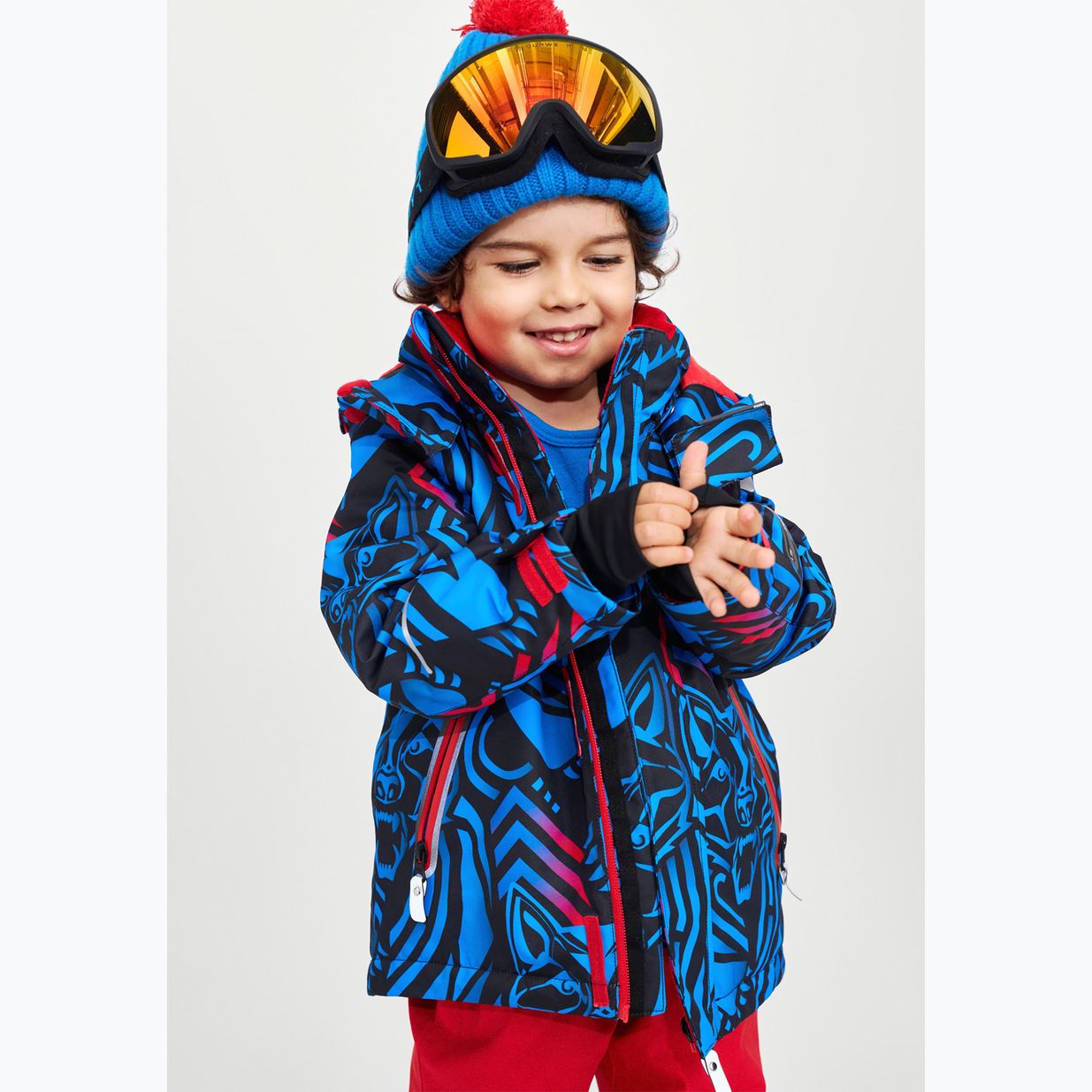 Skijacke Kinder Reima Kairala bright blue 12