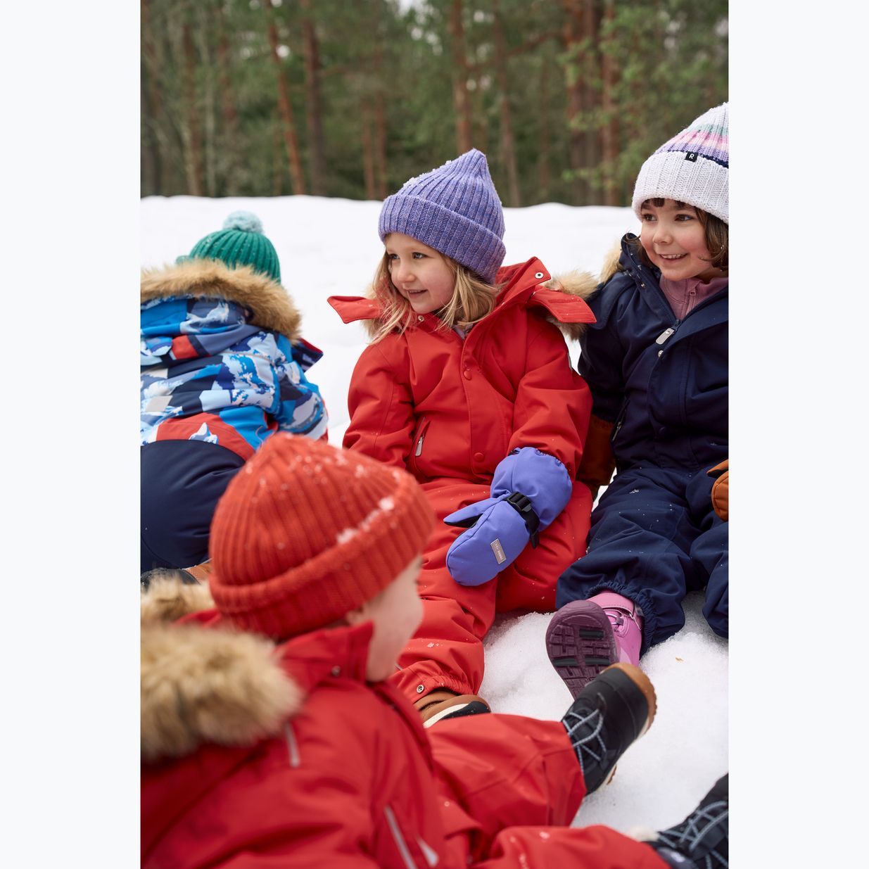 Wintermütze Kinder Reima Vilke white 10