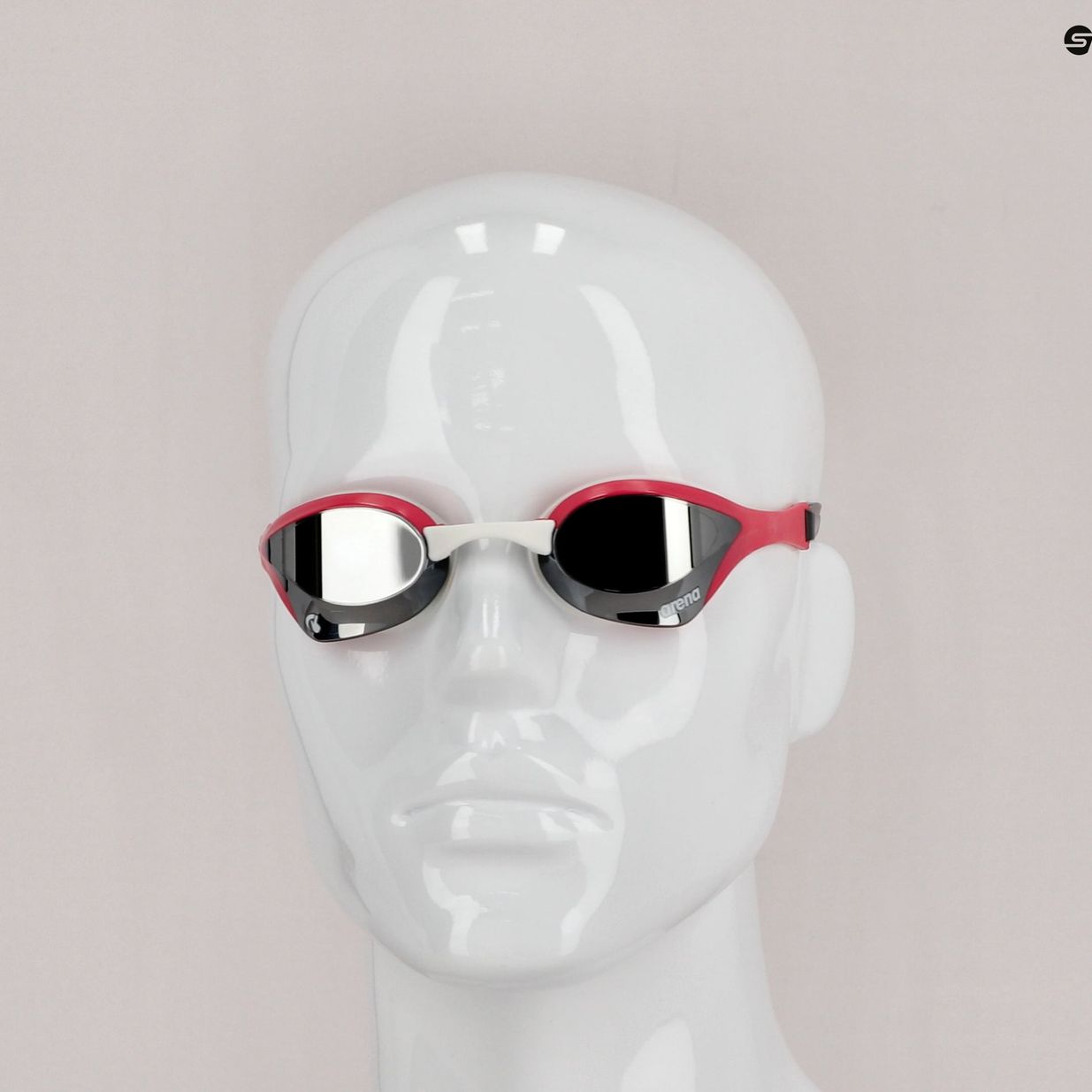 Arena Cobra Ultra Swipe Mrirror silber-rosa Schwimmbrille 002507/590 3