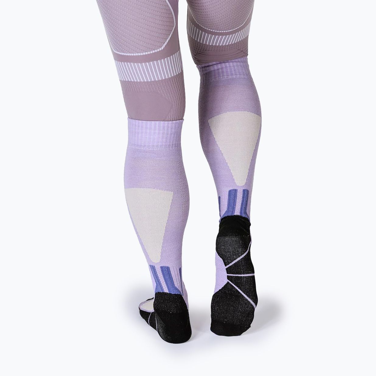 X-Socks Ski Discover Merino Otc Socken gedämpft lavendel/heller Sand 3