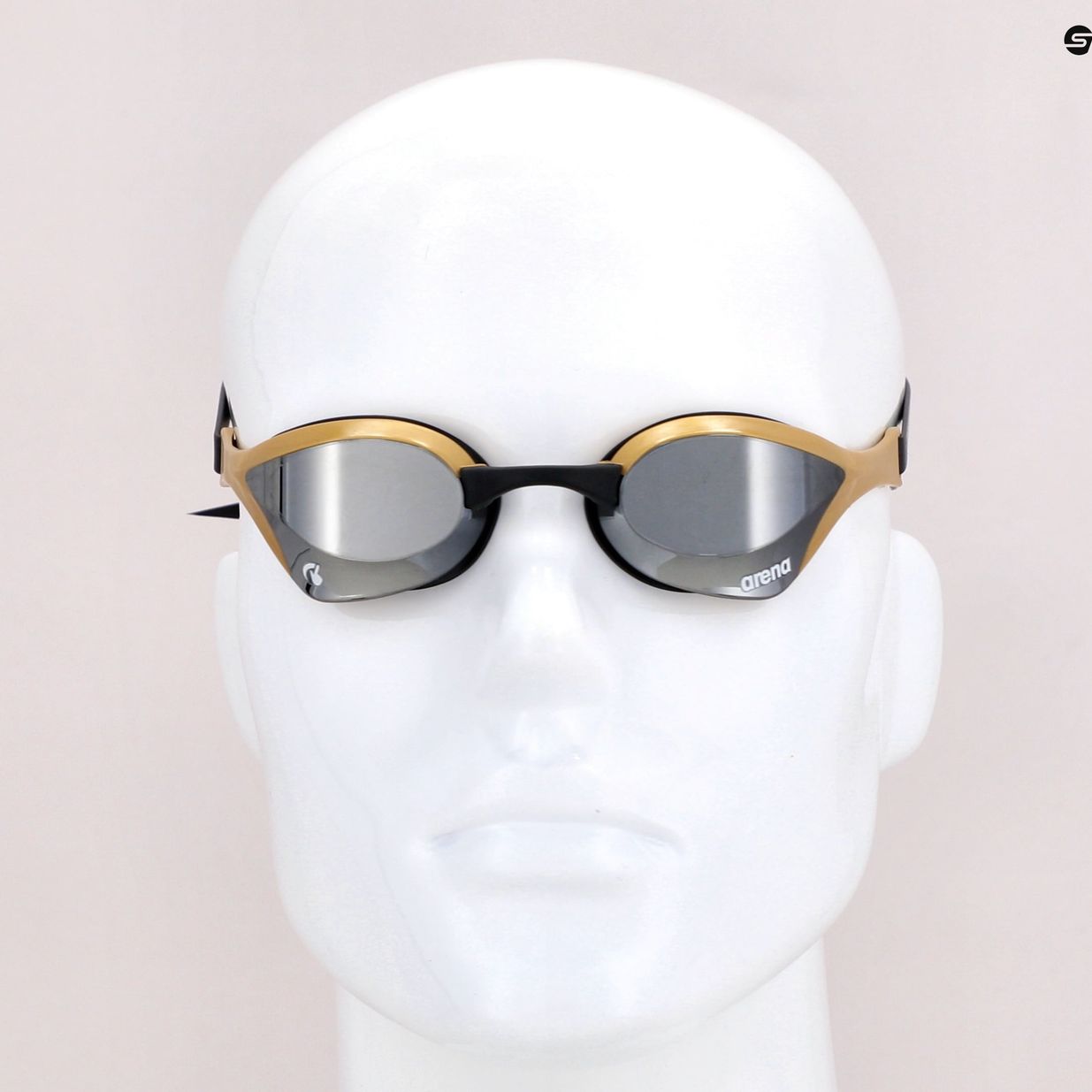 Schwimmbrille arena Cobra Ultra Swipe Mirror Silver/Gold 257/53 7