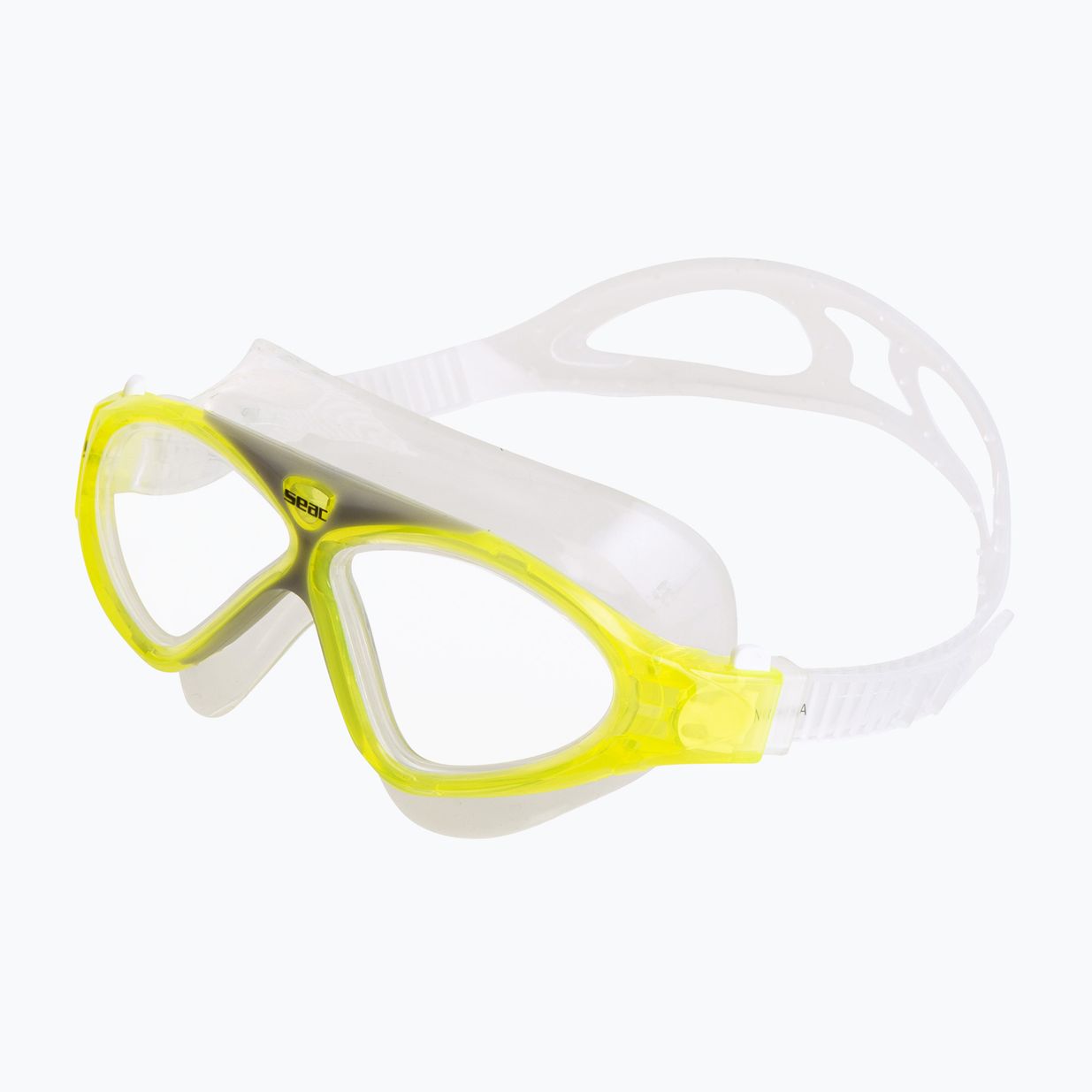 Schwimmmaske Taucherbrille Kinder SEAC Vision Jr yellow 2