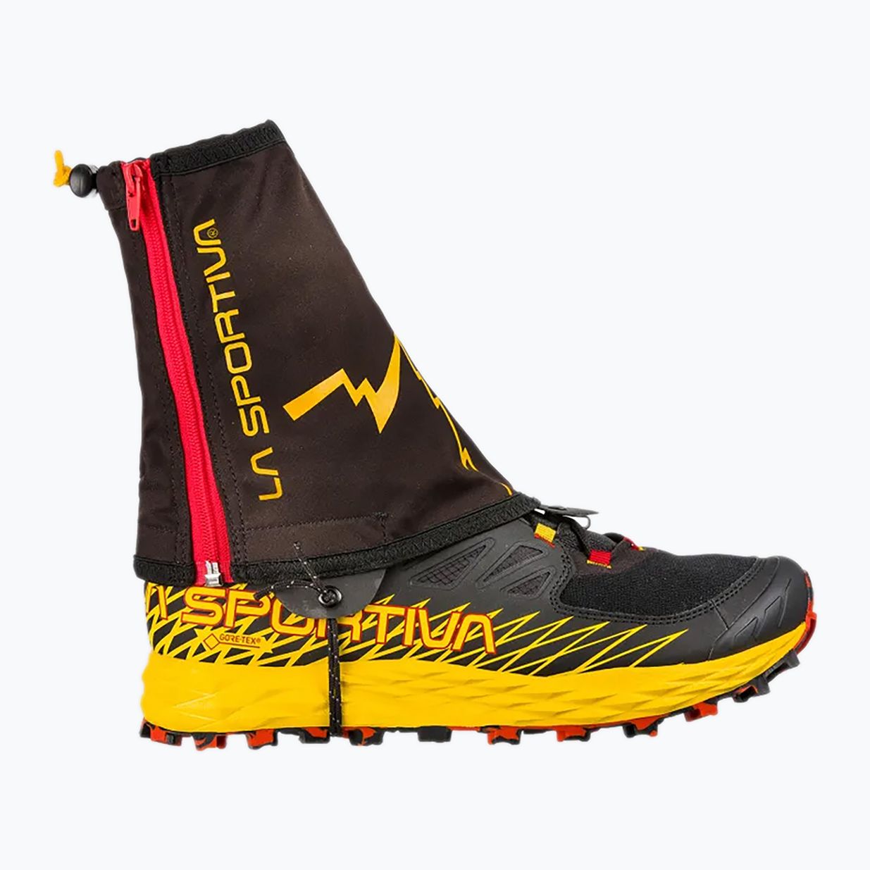 La Sportiva Winterlaufgamasche schwarz/gelb 3