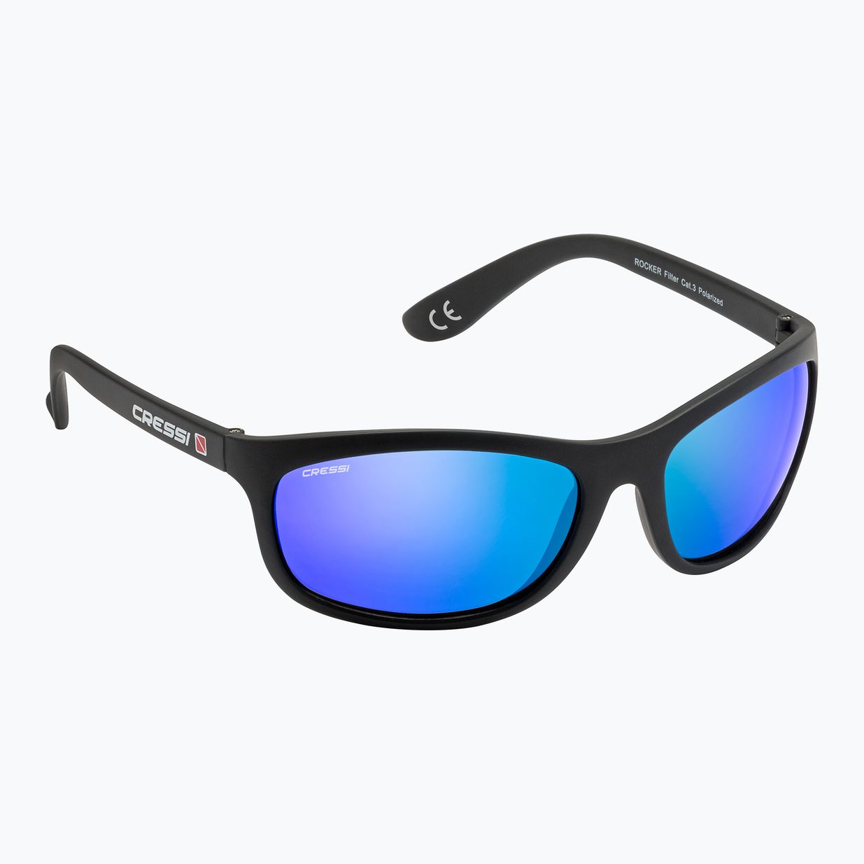 Sonnenbrille Cressi Rocker schwarz-blau DB113 5