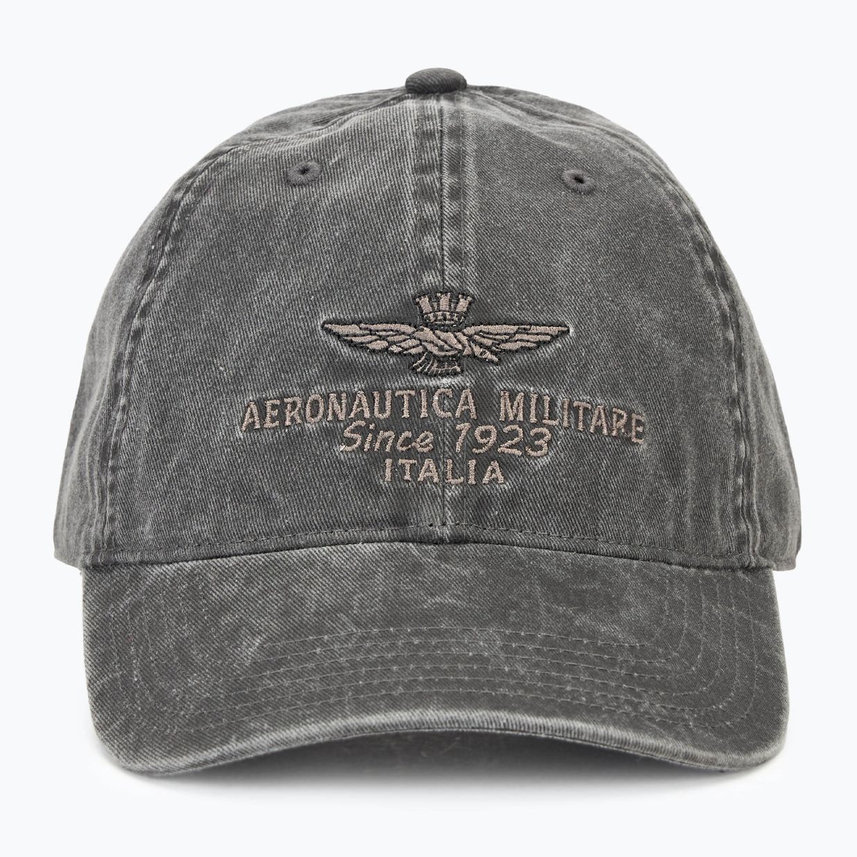 Mütze Basecap Herren Aeronautica Militare Pigment Treated jet black 2