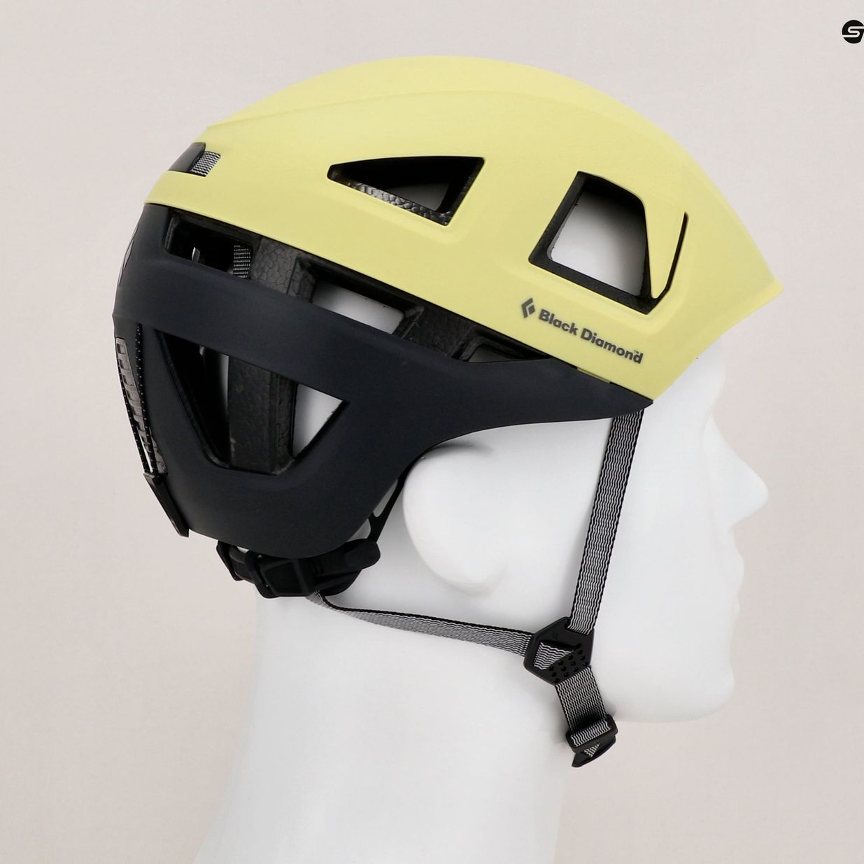 Black Diamond Capitan Kletterhelm lemona gras/schwarz 11