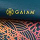 Gaiam Yoga-Matte Vivid Zest 4 mm navy blau 63414 4
