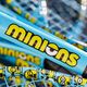 Wilson Minions 2.0 Jr 25 Tennisschläger für Kinder blau/gelb WR097310H 10