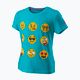 Kinder-Tennisshirt Wilson Emoti-Fun Tech Tee blau WRA807903 5