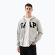 Herren GAP Erbe Französisch Terry Fullzip Logo Sweatshirt Licht Heidekraut grau