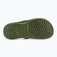 Crocs Crocband Flip Armee grün/weiß Pantoletten 5