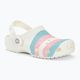 Slides Schlappen  Crocs Classic Seasonal Printed white/multi 2