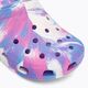 Crocs Classic Marbled Clog K Kinder-Pantoletten in der Farbe 207464-102 8