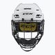 CCM Tacks 210 Combo weißer Eishockeyhelm 2