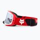 Fox Racing Airspace Core fluoreszierende rot/Rauch Fahrradbrille 5