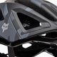 Fox Racing Crossframe Pro mattschwarzer Fahrradhelm 12