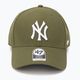 47 Brand MLB New York Yankees MVP SNAPBACK Sandelholz Baseballkappe 4